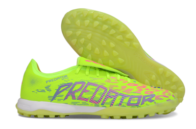 Adidas Predator Elite Foldover Tongue TF Football Shoes - Yellow/Pink/White