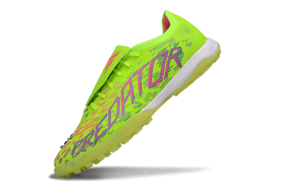 Adidas Predator Elite Foldover Tongue TF Football Shoes - Yellow/Pink/White