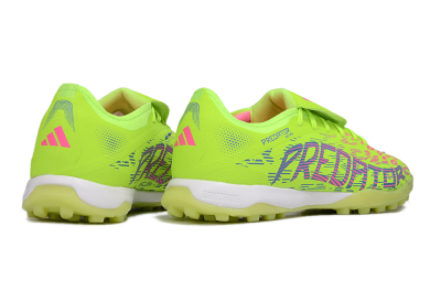 Adidas Predator Elite Foldover Tongue TF Football Shoes - Yellow/Pink/White
