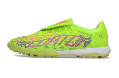 Adidas Predator Elite Foldover Tongue TF Football Shoes - Yellow/Pink/White