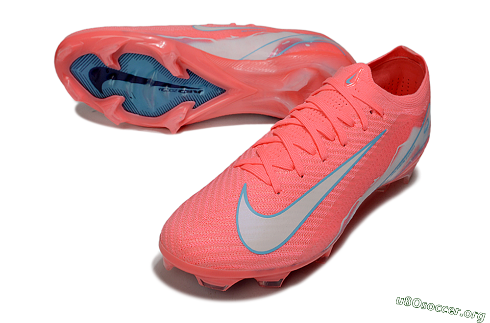 Nike Air Zoom Mercurial Vapor 16 Elite FG Football Boots - Red/Jade/Grey 0