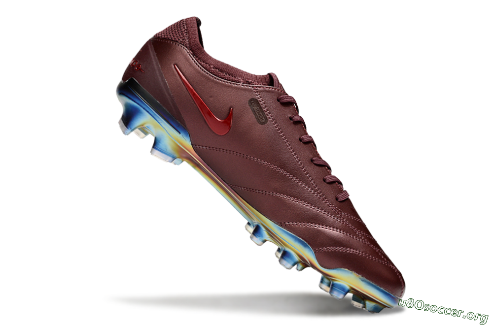 Nike Tiempo Legend 10 Elite FG Football Boots - Red/Gold 4