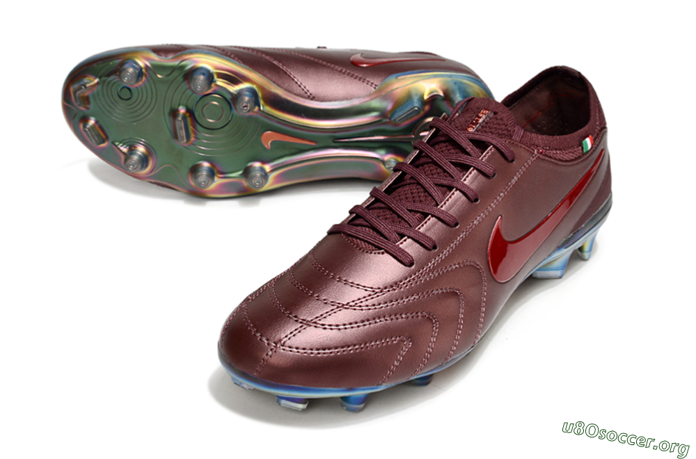 Nike Tiempo Legend 10 Elite FG Football Boots - Red/Gold 0