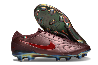 Nike Tiempo Legend 10 Elite FG Football Boots - Red/Gold
