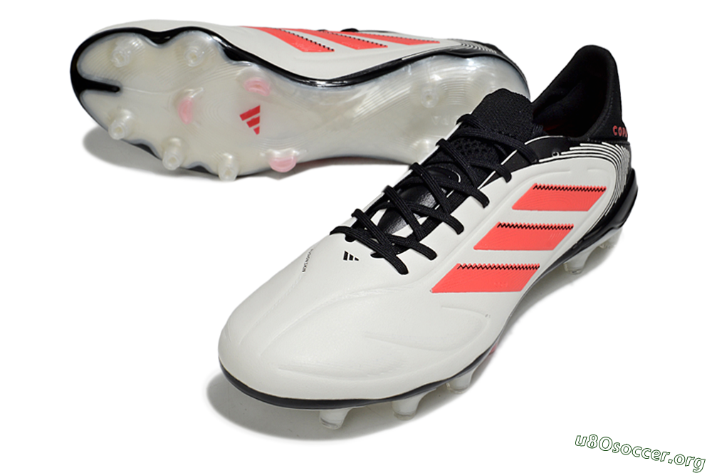 Adidas Copa Pure 3 Elite FG Football Boots - White/Red/Black 0