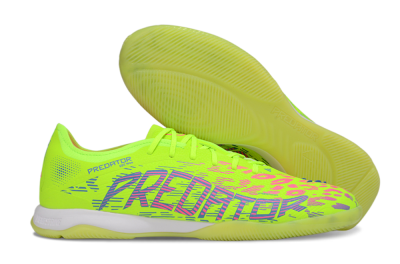 Adidas Predator 25 Elite IC Football Shoes - Yellow/Pink/White