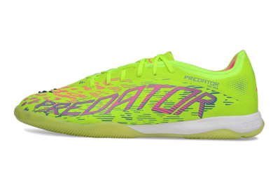 Adidas Predator 25 Elite IC Football Shoes - Yellow/Pink/White