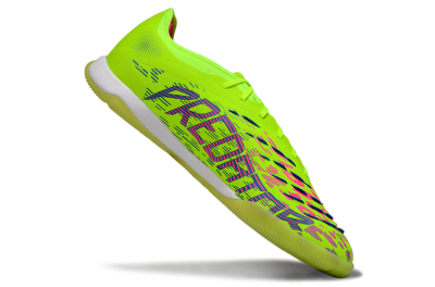 Adidas Predator 25 Elite IC Football Shoes - Yellow/Pink/White