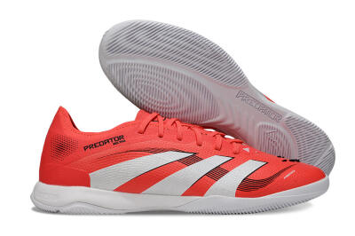 Adidas Predator 25 Elite IC Football Shoes - Red/White/Black