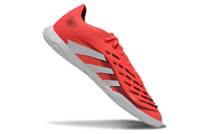 Adidas Predator 25 Elite IC Football Shoes - Red/White/Black