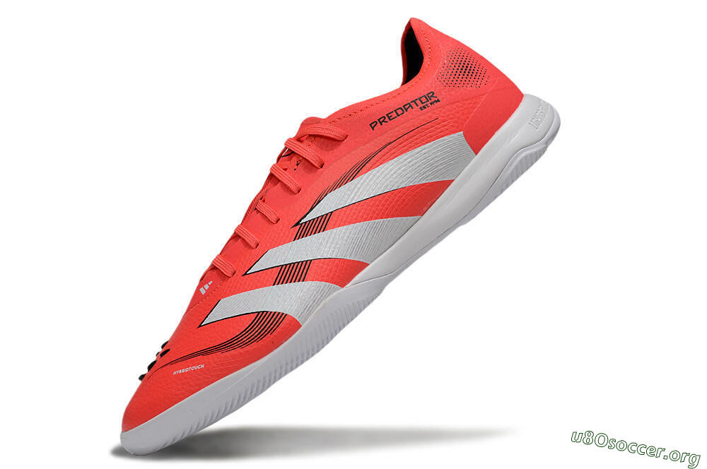Adidas Predator 25 Elite IC Football Shoes - Red/White/Black 5