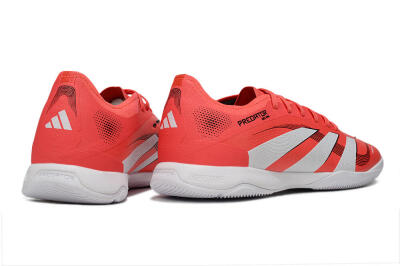 Adidas Predator 25 Elite IC Football Shoes - Red/White/Black