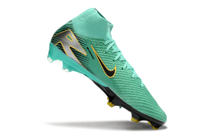 Nike Air Zoom Mercurial Superfly 10 Elite FG Football Boots - Jade/Black/Silver/Gold