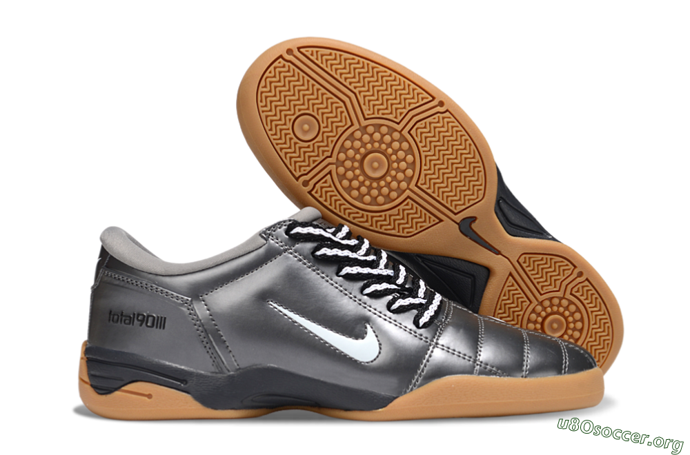 Nike Total 90 II IC Football Shoes - Grey/White 2