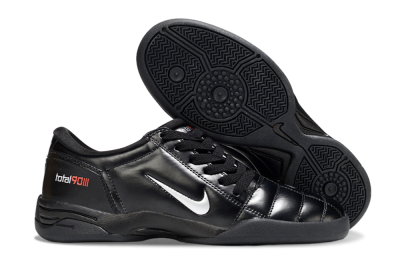 Nike Total 90 II IC Football Shoes - Black/White/Red