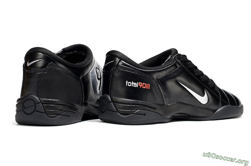 Nike Total 90 II IC Football Shoes - Black/White/Red 6