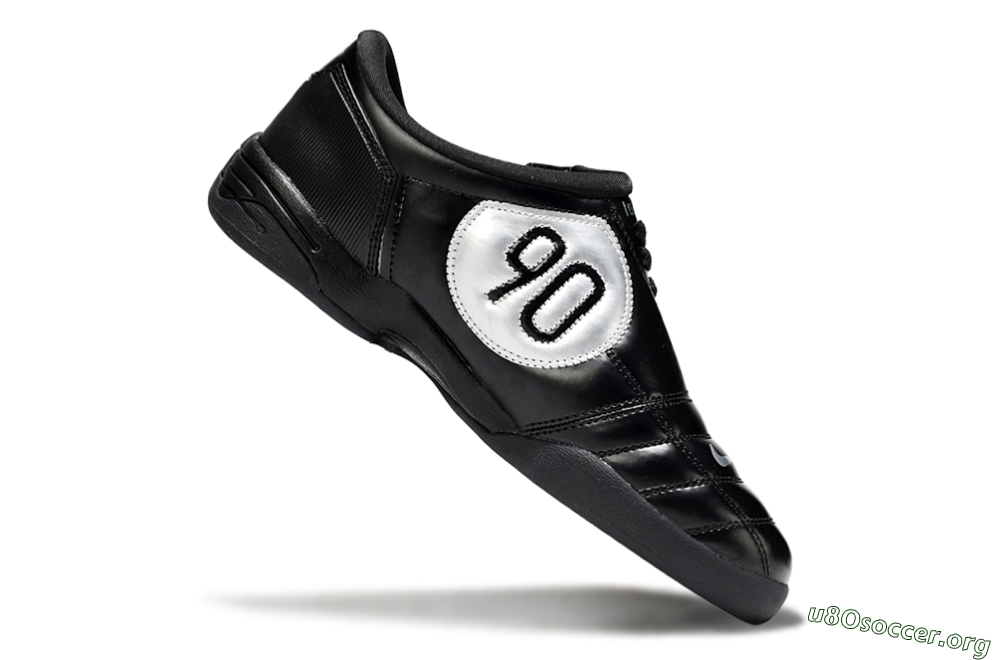 Nike Total 90 II IC Football Shoes - Black/White/Red 4
