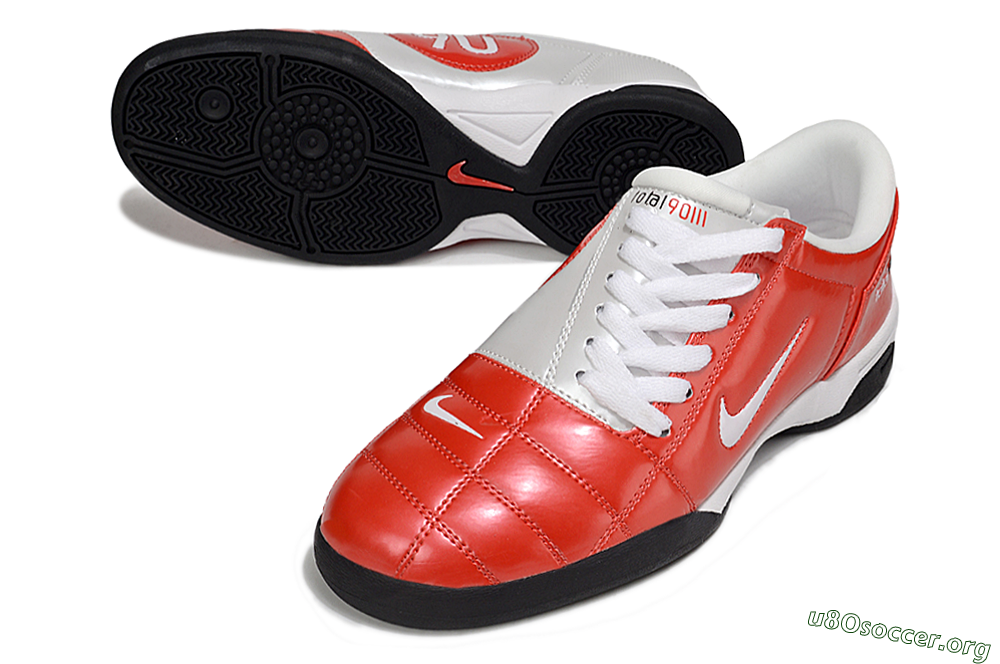 Nike Total 90 II IC Football Shoes - Red/White/Black 0