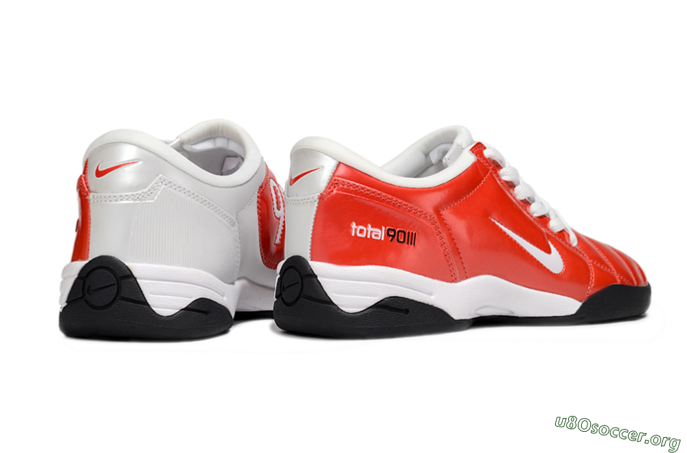 Nike Total 90 II IC Football Shoes - Red/White/Black 6