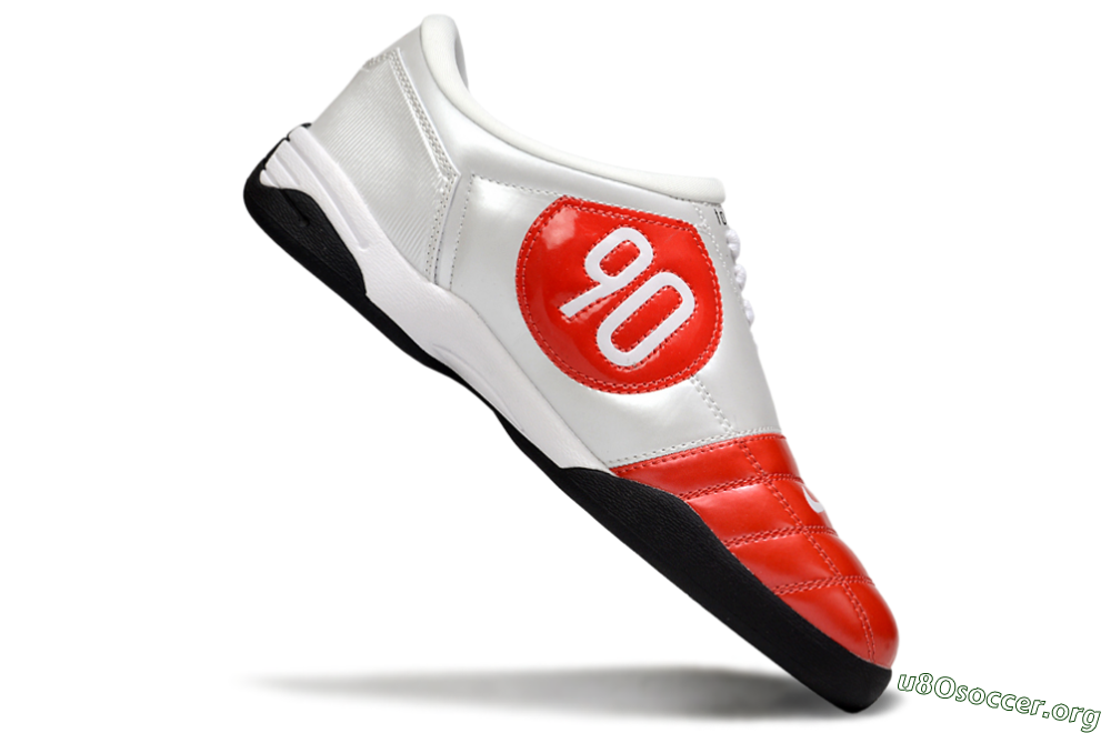 Nike Total 90 II IC Football Shoes - Red/White/Black 4