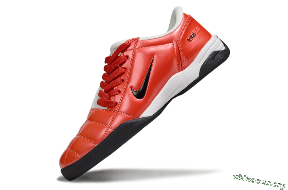 Nike Total 90 II IC Football Shoes - Red/Black/White 5