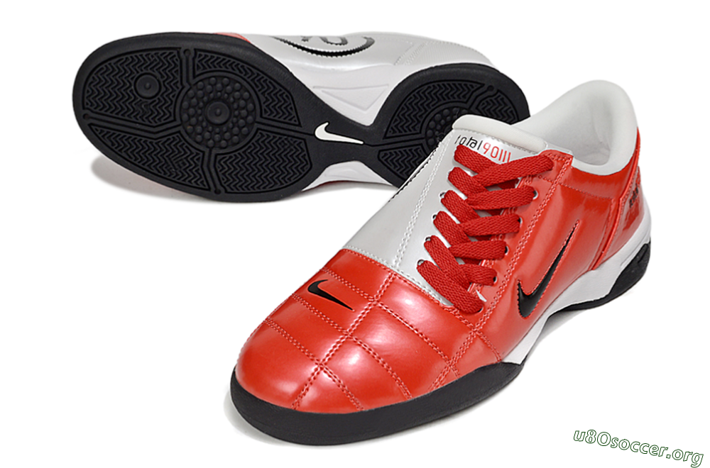 Nike Total 90 II IC Football Shoes - Red/Black/White 0