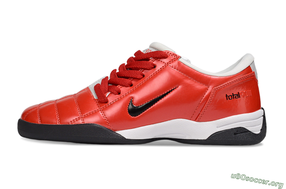Nike Total 90 II IC Football Shoes - Red/Black/White 3