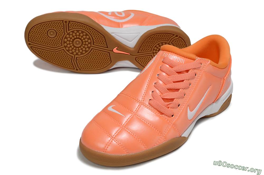 Nike Total 90 II IC Football Shoes - Orange/White/Brown 0