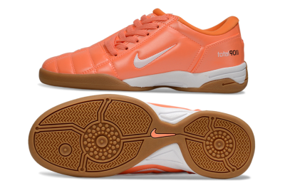 Nike Total 90 II IC Football Shoes - Orange/White/Brown