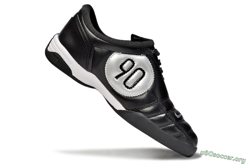 Nike Total 90 II IC Football Shoes - Black/White 4