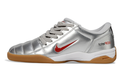 Nike Total 90 II IC Football Shoes - Silver/Red/White