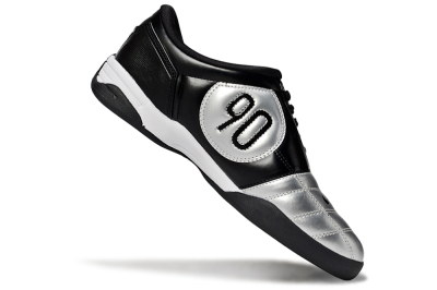 Nike Total 90 II IC Football Shoes - Silver/Black/White