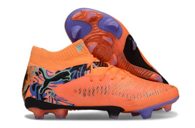 Puma Future 8 Ultimate FG Football Boots - Orange/Blue/Black