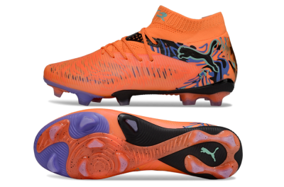 Puma Future 8 Ultimate FG Football Boots - Orange/Blue/Black