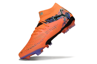 Puma Future 8 Ultimate FG Football Boots - Orange/Blue/Black