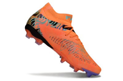 Puma Future 8 Ultimate FG Football Boots - Orange/Blue/Black