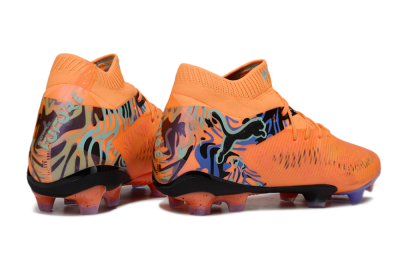 Puma Future 8 Ultimate FG Football Boots - Orange/Blue/Black