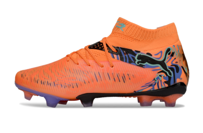 Puma Future 8 Ultimate FG Football Boots - Orange/Blue/Black