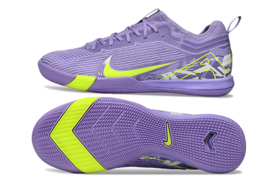 Nike Air Zoom Mercurial Vapor 16 Pro IC Football Shoes - Purple/Yellow/White