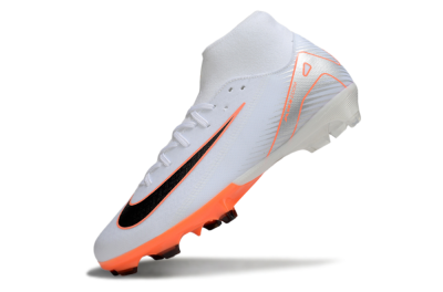 Nike Air Zoom Mercurial Superfly 10 Academy FG Football Boots - White/Black/Orange/Silver