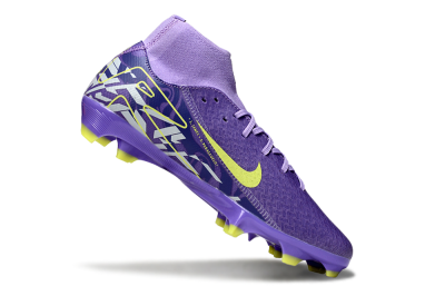 Nike Air Zoom Mercurial Superfly 10 Academy FG Football Boots - Purple/Yellow/White