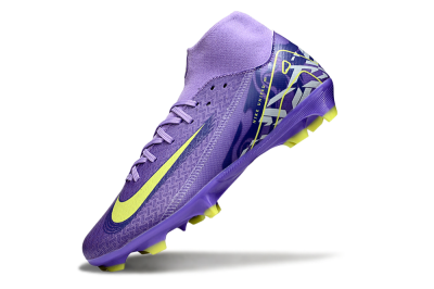 Nike Air Zoom Mercurial Superfly 10 Academy FG Football Boots - Purple/Yellow/White