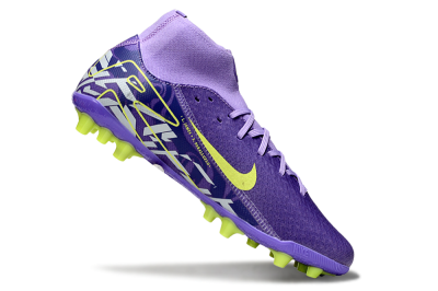 Nike Air Zoom Mercurial Superfly 10 Academy AG Football Boots - Purple/Yellow/White