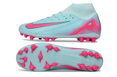 Nike Air Zoom Mercurial Superfly 10 Academy AG Football Boots - Jade/Pink/Silver