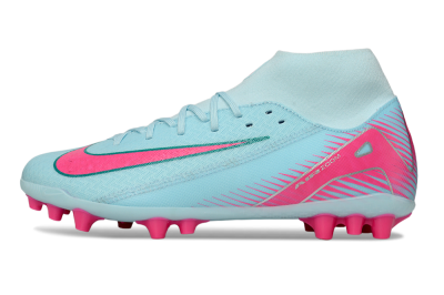 Nike Air Zoom Mercurial Superfly 10 Academy AG Football Boots - Jade/Pink/Silver