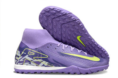 Nike Air Zoom Mercurial Superfly 10 Academy TF Football Shoes - Purple/Yellow/White