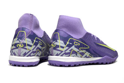 Nike Air Zoom Mercurial Superfly 10 Academy TF Football Shoes - Purple/Yellow/White