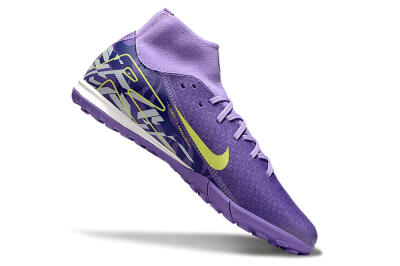 Nike Air Zoom Mercurial Superfly 10 Academy TF Football Shoes - Purple/Yellow/White