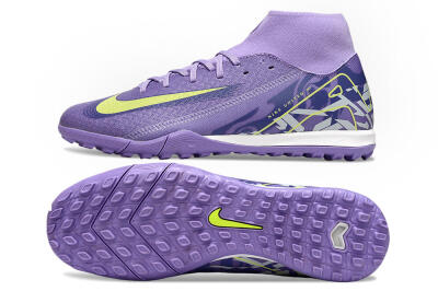 Nike Air Zoom Mercurial Superfly 10 Academy TF Football Shoes - Purple/Yellow/White