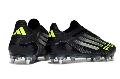 Adidas F50 Elite SG Football Boots - Black/Silver/Yellow
